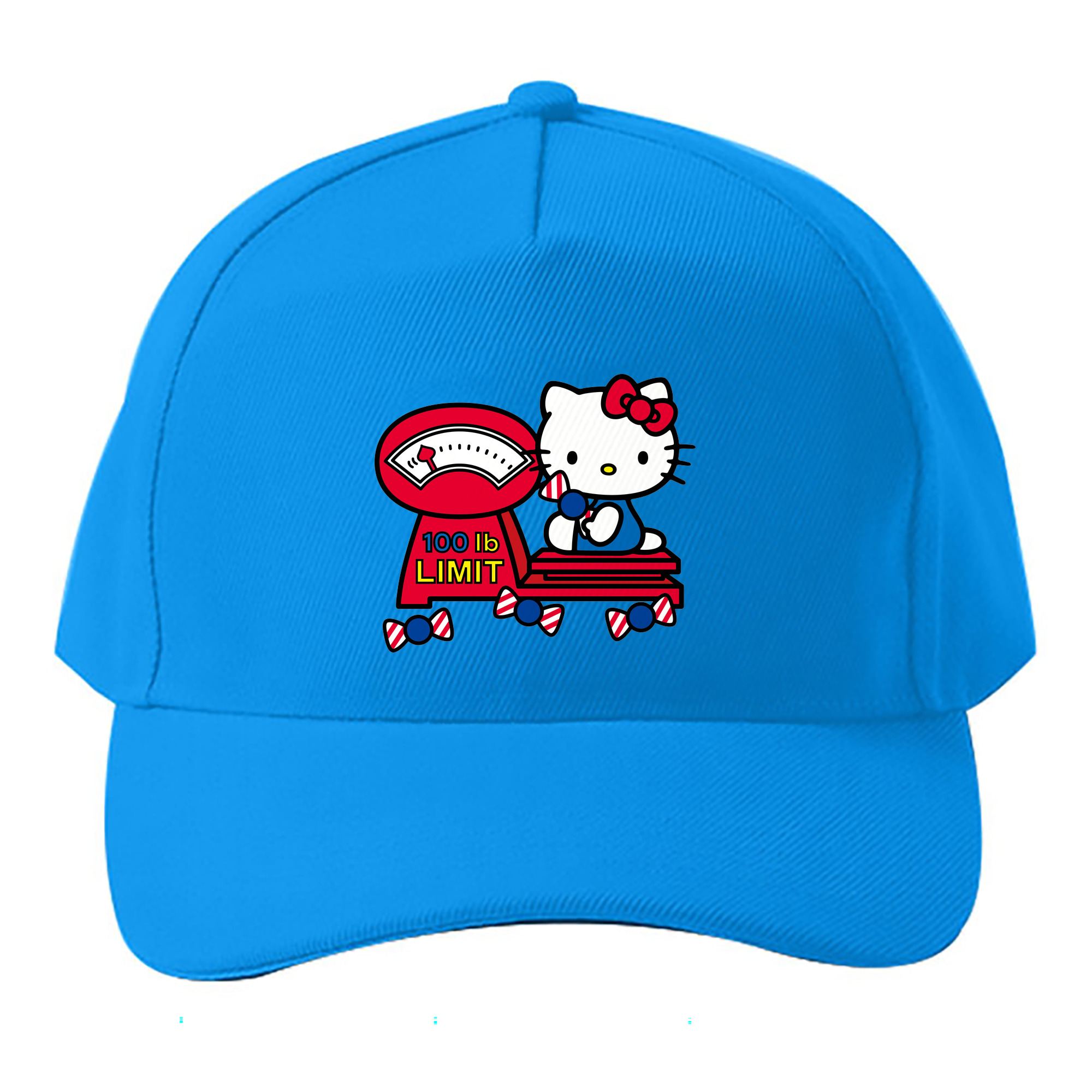（画像用） Hello Kitty ハローキティ ベースボールキャップ 綿100％ 男女兼用 帽子 スポーツ
